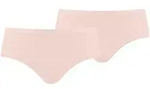 PUMA Damen Unterhose Seamless Hipster 2er Pack - rosa - XS