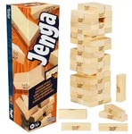 Hasbro - Offizielles Hasbro Jenga Spiel mit digitalem W&uuml;rfel
