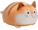 NICI Kuscheltier Chill-NICI Katze 30x34cm - orange|wei&szlig;