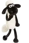 NICI Kuscheltier Shaun das Schaf 35cm - schwarz|wei&szlig;