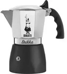 BIALETTI Espressokocher New Brikka 4 Tassen - silber