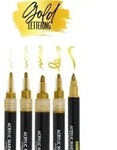 ONLINE Gold Lettering-Set Acrylmarker Etui