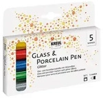 KREUL Porcelain+GlassPen glitter 160&deg;C Set
