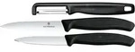 VICTORINOX Gem&uuml;semesser SwissClassic mit I-Sch&auml;ler 3-tlg. - schwarz