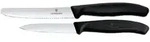 VICTORINOX Gem&uuml;semesser SwissClassic 2er Set - schwarz