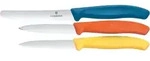 VICTORINOX Gem&uuml;semesser SwissClassic 3er Set - mehrfarbig