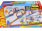 Hot Wheels Track Creator Dreifach-Looping-Pack und Spielzeugauto im Ma&szlig;stab 1:64,