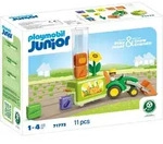 PLAYMOBIL 71773 JUNIOR Traktor mit lustiger Pflanzmaschine