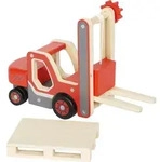 small foot Gabelstapler mit Palette
