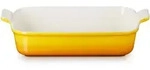 Le Creuset Auflaufform Tradition 32cm - gelb