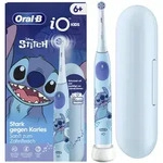 Oral-B iO Elektrische Zahnb&uuml;rste Kids 6+ mit Reiseetui Stitch - blau
