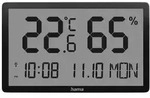 HAMA Digitaler Thermo-/Hygrometer Lombok - schwarz