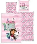 Gabby&rsquo;s Dollhouse Bettw&auml;sche 80x80cm, 135x200cm - rosa - 80x80/135x200cm