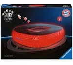 Ravensburger Puzzle - 3D Puzzle Iconics: Allianz Arena - mit Licht