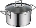 Silit Extra Cook Kochtopf mit Glasdeckel &empty;20cm - silber