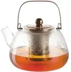 LEONARDO Glasteekanne 1,2l - transparent|gold