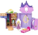 Mattel Disney Princess Rapunzel Storytime Stackers Puppenhaus mit kleiner Puppe,
