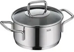 Silit Extra Cook Bratentopf mit Glasdeckel &empty;16cm - silber