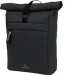 ROLL TOP RUCKSACK BLACK MELANGE