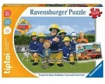 Ravensburger tiptoi - Puzzle Puzzle f&uuml;r kleine Entdecker: Feuerwehrmann Sam,