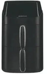 GOURMETmaxx Hei&szlig;luft-Fritteuse Doppelkorb 5l - schwarz