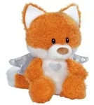 NICI Kuscheltier Schutzengel Fuchs La La Foxie 28cm Geschenkpackung - orange|wei&szlig;