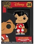 Funko Disney - Lilo & Stitch- POP! Pin Lilo With Scrump