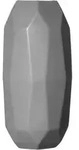 Ritzenhoff & Breker Vase Terni 33cm - grau