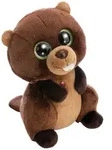 NICI Kuscheltier GLUBSCHIS Biber Bobston schlenkernd 25cm - braun