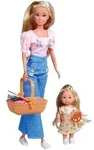 Simba - Steffi Love - Picnic &ndash; Puppenset mit Steffi & Evi, Picknick‐Zubeh&ouml;r und
