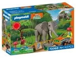 PLAYMOBIL 72068 - Animals and Friends - Elefant mit Tierpfleger