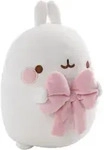 NICI Kuscheltier Molang mit Schleife 16cm in Geschenkverpackung - wei&szlig;