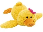 NICI Kuscheltier Ente Pooline liegend 25cm GREEN - gelb