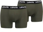 Levis Herren Unterhose Boxer 2er Pack - gr&uuml;n - M