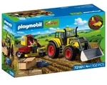 PLAYMOBIL 72161 - Country - Gro&szlig;er Traktor mit Kartoffelroder