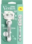 Gillette Venus Rasierer Pro Comfortglide Sensitive mit 3Klingen + Duschh&auml;nger