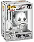 Funko - POP! - Looney Tunes: Sketched &ndash; Daffy Duck Vinyl