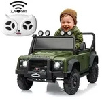 Jamara Ride-on Land Rover Defender 110 SVX gr&uuml;n 2,4GHz Li-Power 12.6