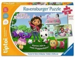 Ravensburger tiptoi Puzzle f&uuml;r kleine Entdecker Gabby&rsquo;s Dollhouse - 2x24 Teile