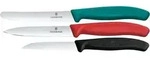 VICTORINOX Gem&uuml;semesser-Set SwissClassic Wellenschliff 3-tlg. - mehrfarbig