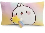 NICI Kissen Molang 43x25cm - wei&szlig;