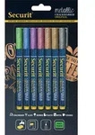 Securit Metallic-Kreidestifte 7er Set