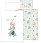 BabyBest Kinderbettw&auml;sche Elephants 40x60cm, 100x135cm - mehrfarbig -