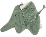 sigikid - Baby Musselin Knister Schnuffeltuch Elefant