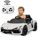 Jamara Ride-on Lamborghini Revuelto wei&szlig; 2,4GHz Li-Power 12.6