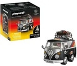 PLAYMOBIL 72313 Volkswagen T1 Camper &ndash; Fu&szlig;ballfan-Edition mit Figur & Zubeh&ouml;r,