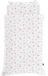 Tr&auml;umeland Bettw&auml;sche Jersey Dinolino 100/135cm und 40/60cm - wei&szlig;