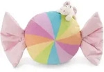 NICI Kissen Bonbon und Einhorn 45x12cm GREEN - wei&szlig;