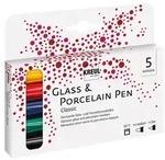 KREUL Glass & Porcelain Pen Classic 5er Set