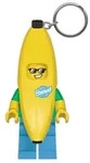 LEGO Banane Schl&uuml;sselanh&auml;nger mit Taschenlampe 6 cm in Geschenkpackung